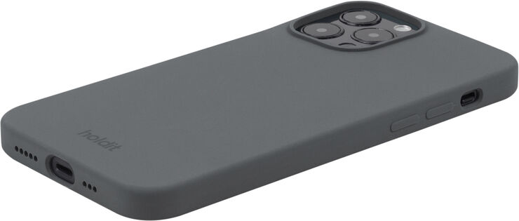 HoldIt Silicone Case iPhone 14 ProMax Mørkegrå