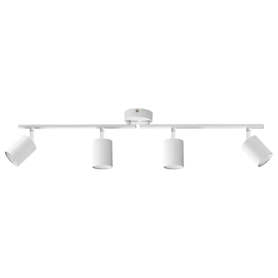 NYANDO - Plafondlamp set van 4 - Wit - Metaal