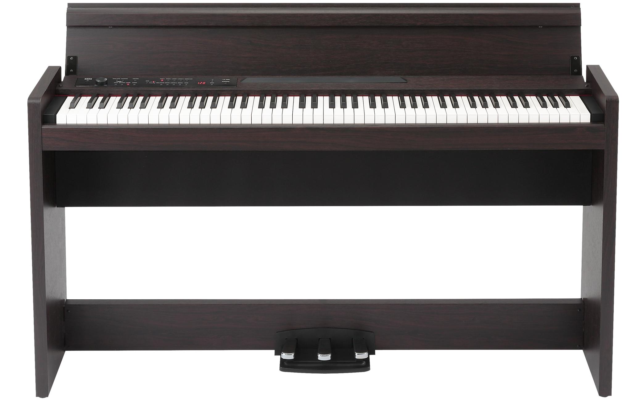 E-Piano LP-380U Rosenholz<br>E-Piano mit gewichteter Premium RH3-Hammermechanik-Tastatur und USB-Anschluss