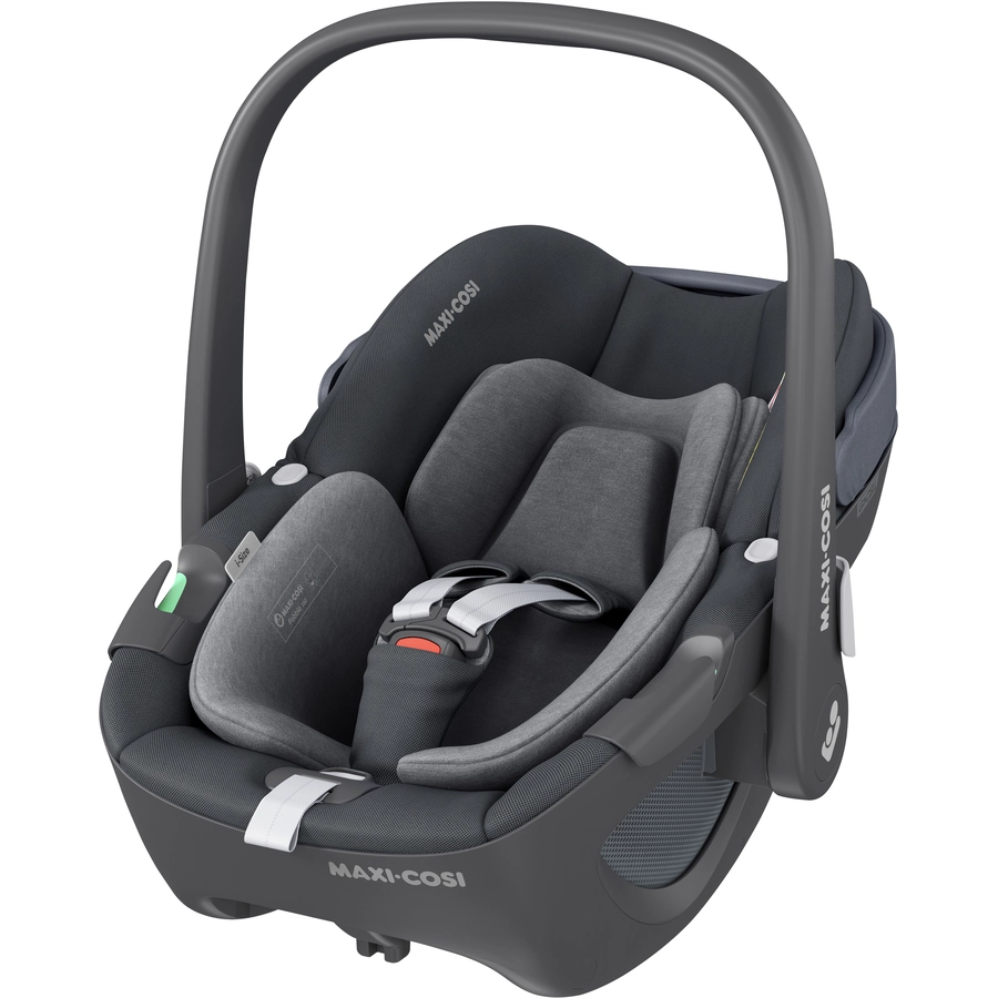 MAXI COSI Set Babyschale Pebble 360 Essential Graphite plus Basisstation FamilyFix 360