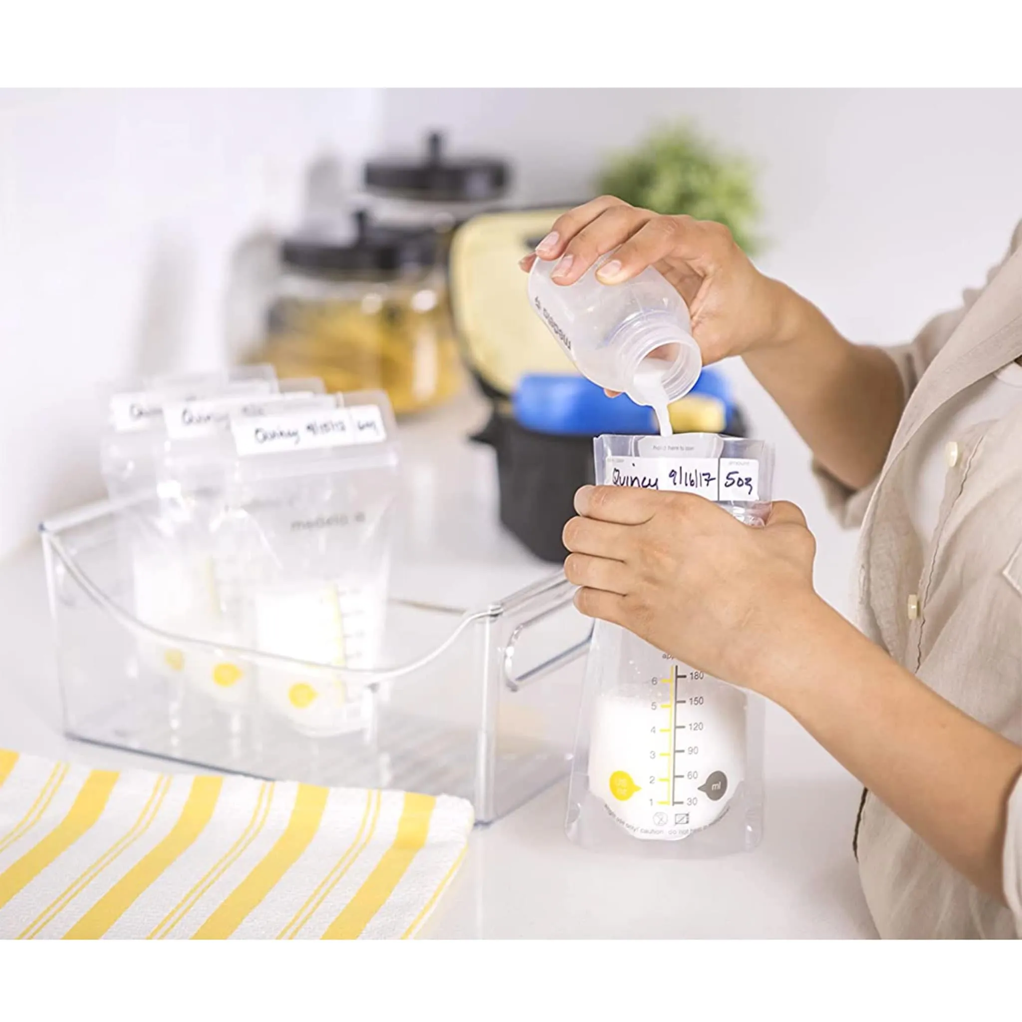 Medela Sachets de Conservation pour Lait Maternel - Paquet de 100