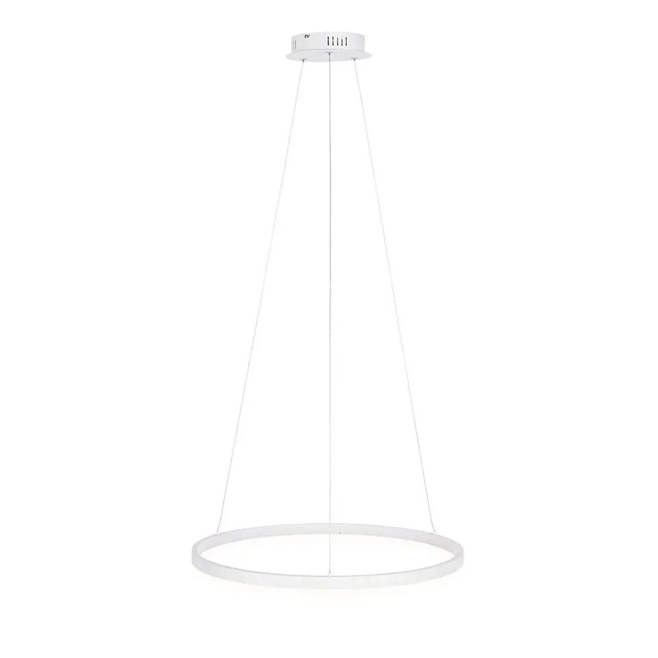 Qazqa hanglampen anello wit geïntegreerde led