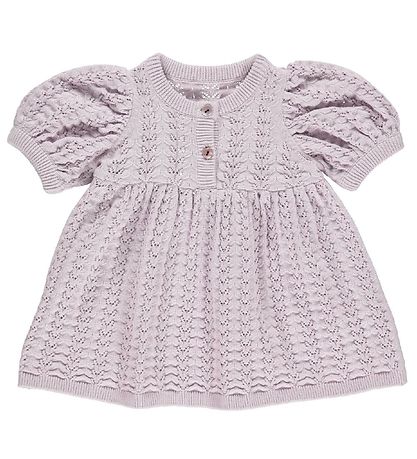M?Slå Kjole - Strik - Needle Out - Soft Lilac