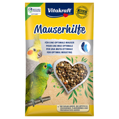 Vitakraft Mauserhilfe für Grosssittiche & Papageien 25g