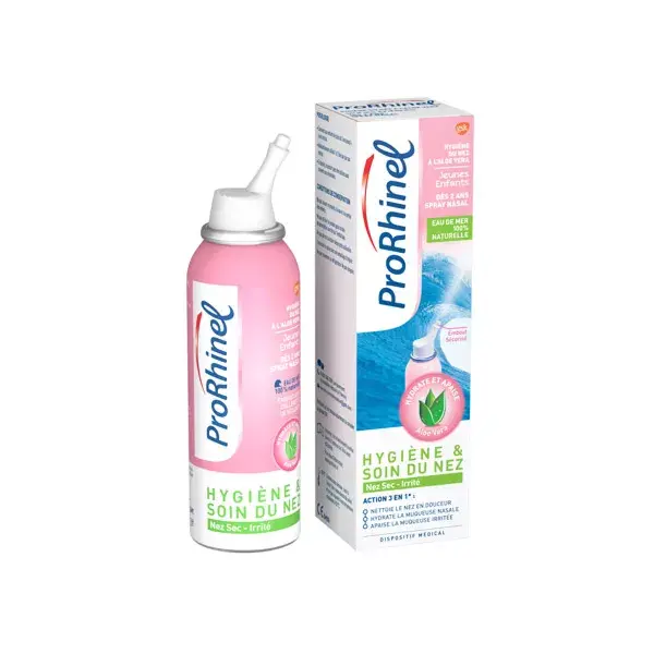 ProRhinel Higiene Nasal com Aloe Vera para Crianças Pequenas 100ml