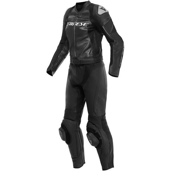 Dainese - Combinaison femme Mirage Lady - 2 pièces Noir / Blanc