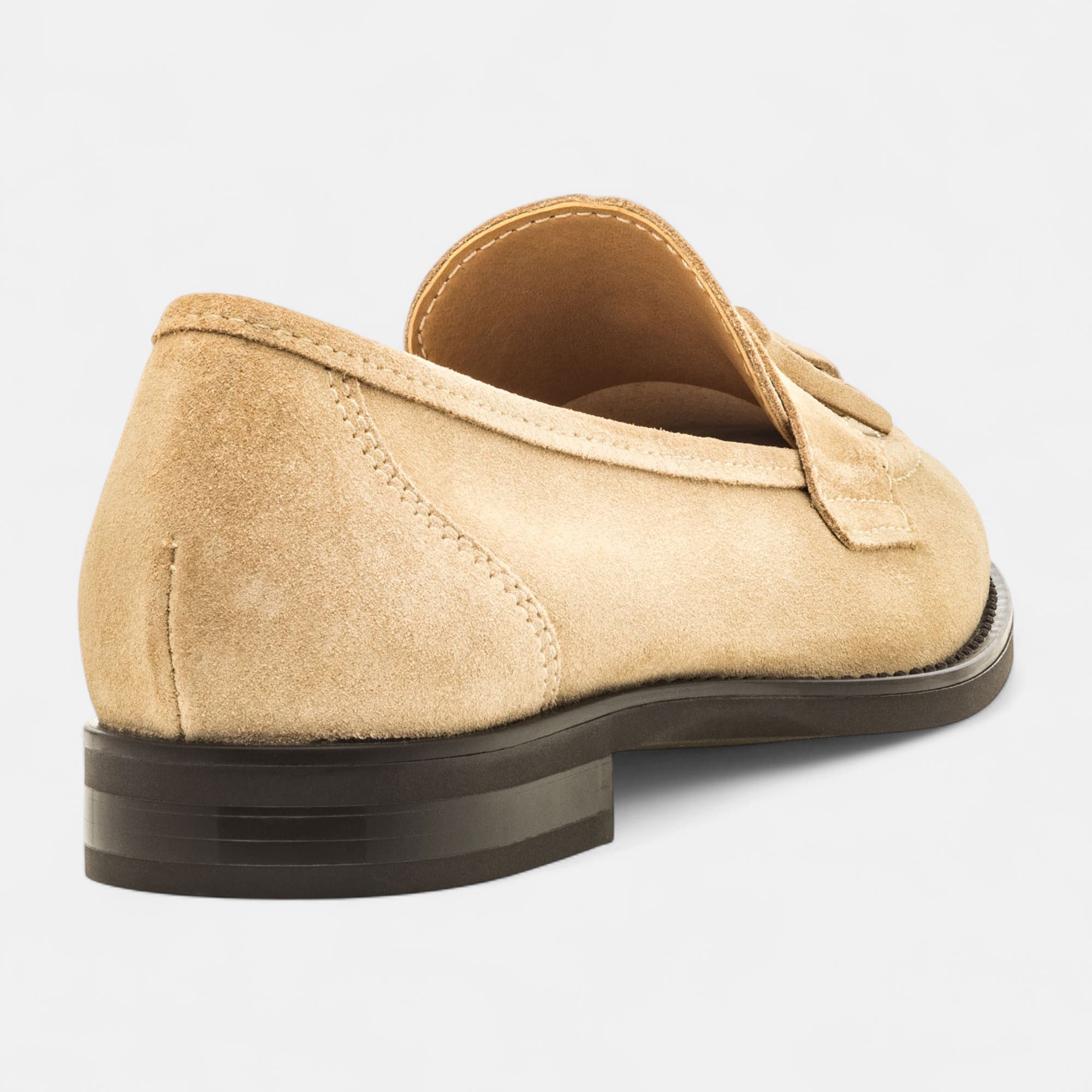 Mocassins Femme en cuir beige