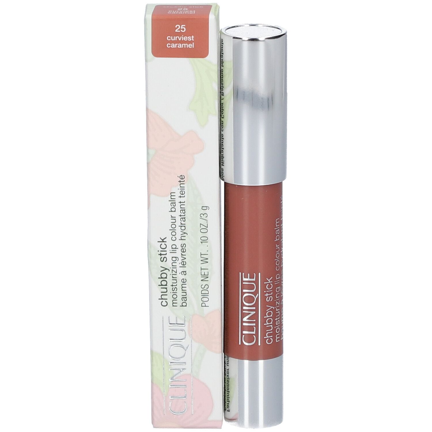 CLINIQUE Chubby Stick™ Intense Feuchtigkeitsspendender Lippenbalsam Farbe Curviest Caramel