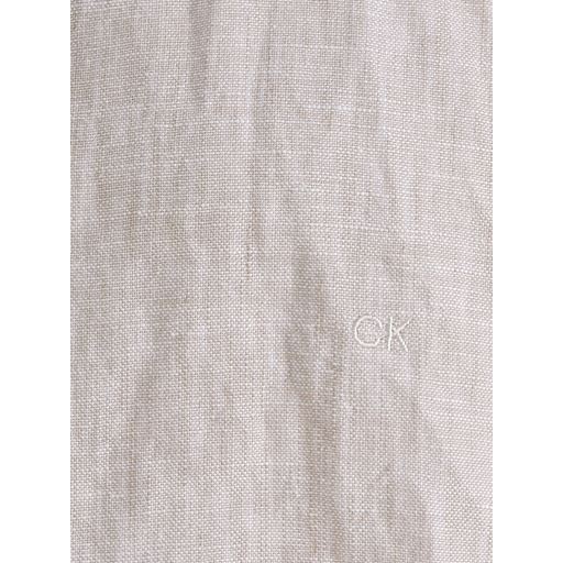 Calvin Klein Solid Hør Skjorte, Atmosphere, 45