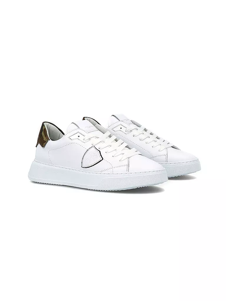 PHILIPPE MODEL Sneaker Temple Low weiss