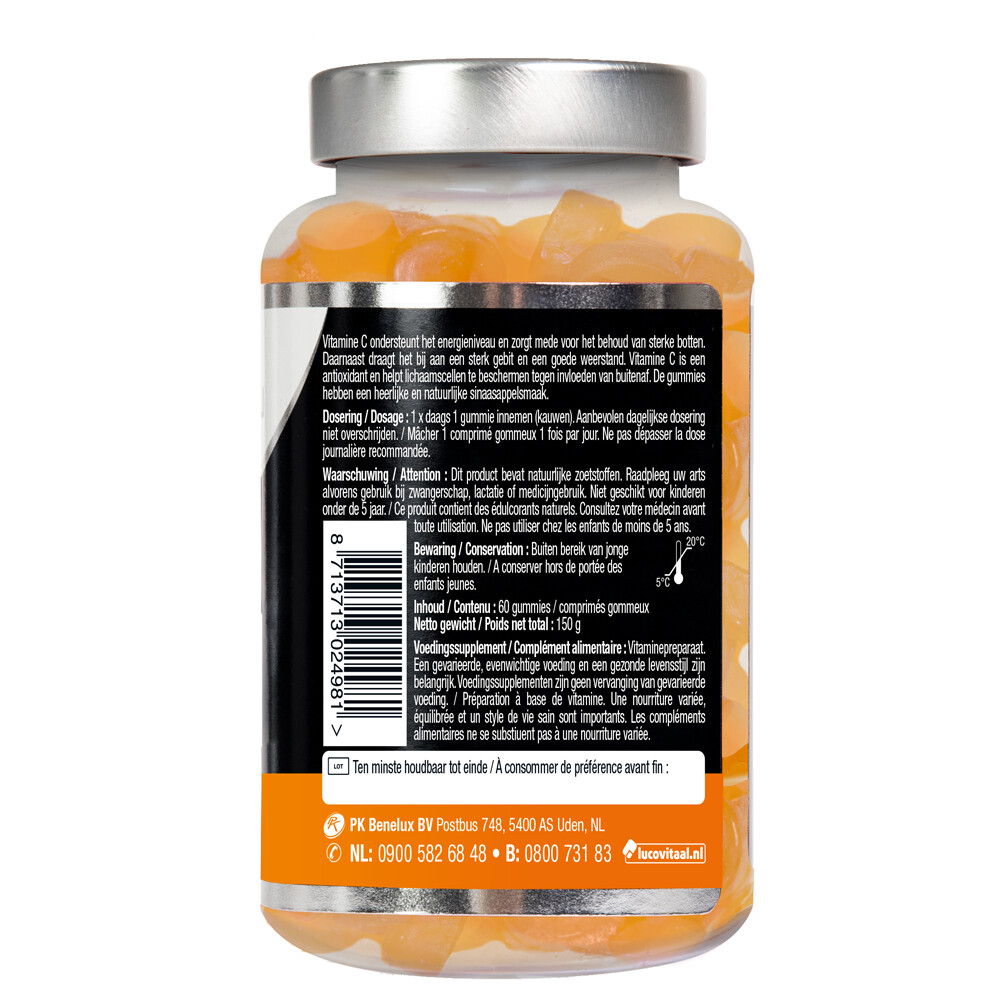 Lucovitaal Gummies Vitamine C60 Gummies