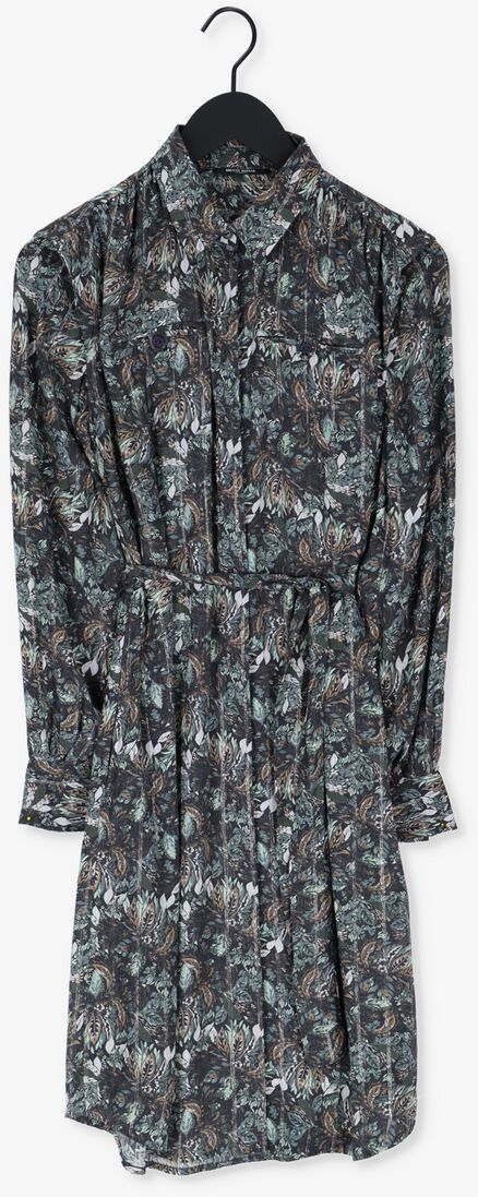 BRUUNS BAZAAR groene bruuns bazaar midi jurk hassel felisa dress