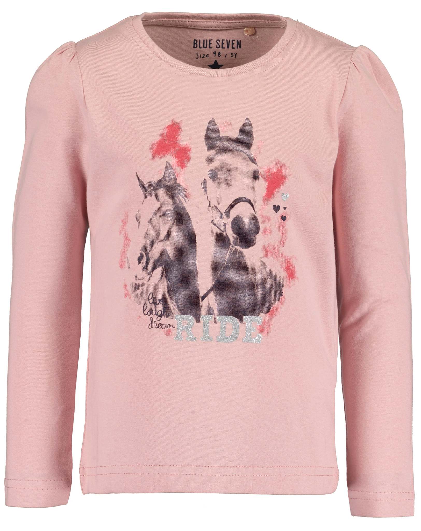 Langarmshirt RIDE in rosa