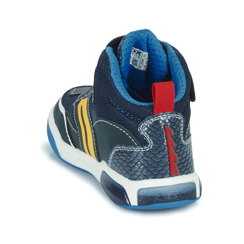 Geox - J INEK BOY A - Bleu  / Rouge