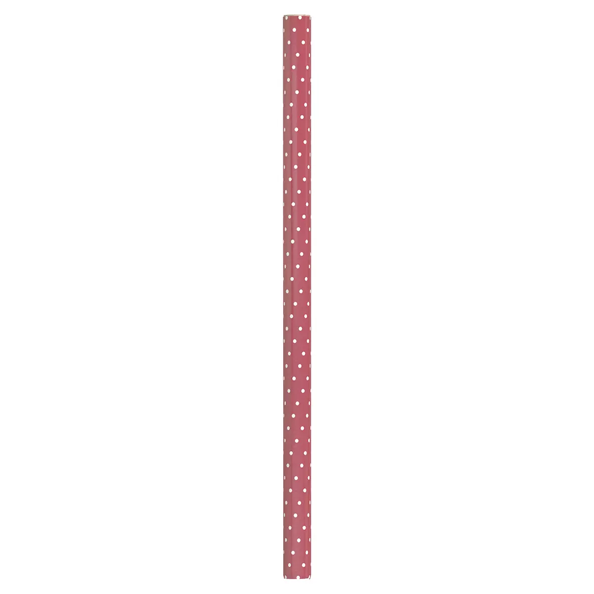 Geschenkpapier Rot mit Punkten Rot