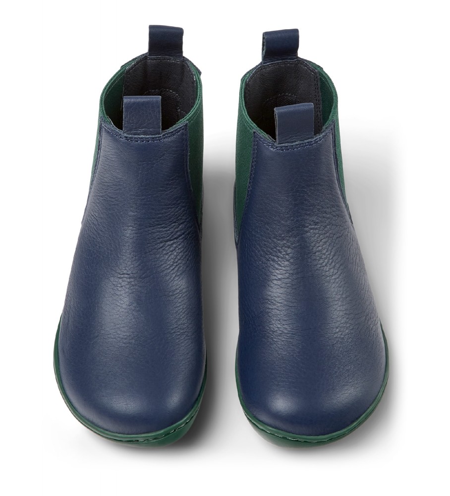 Camper Botines de Piel Peu Cami marinho