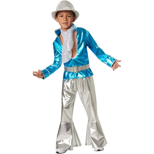 Disco dreng børnekostume