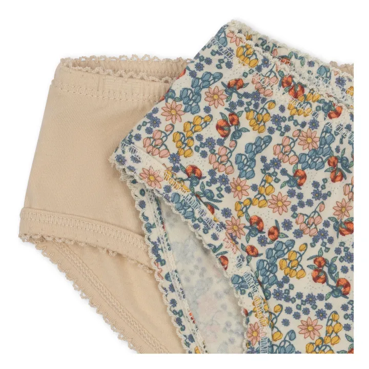 Konges Sløjd Lot 2 Culottes Coton Bio | Beige