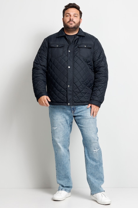 Boston Park Steppjacke, Bauchfit, Brusttaschen, bis 82