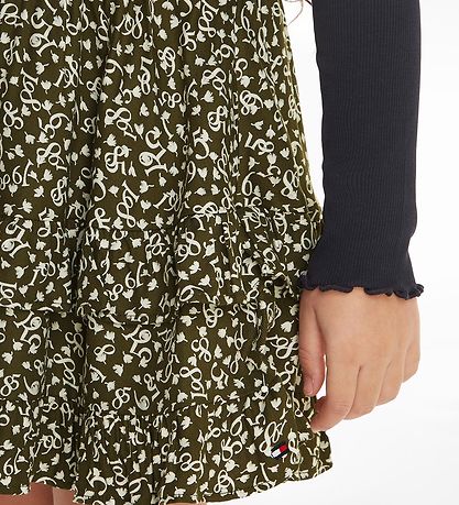 Tommy Hilfiger Rock - Flower Print - Anziehen Green