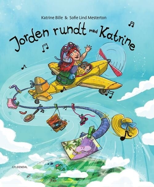 Jorden Rundt Med Katrine - Katrine Bille - Bog