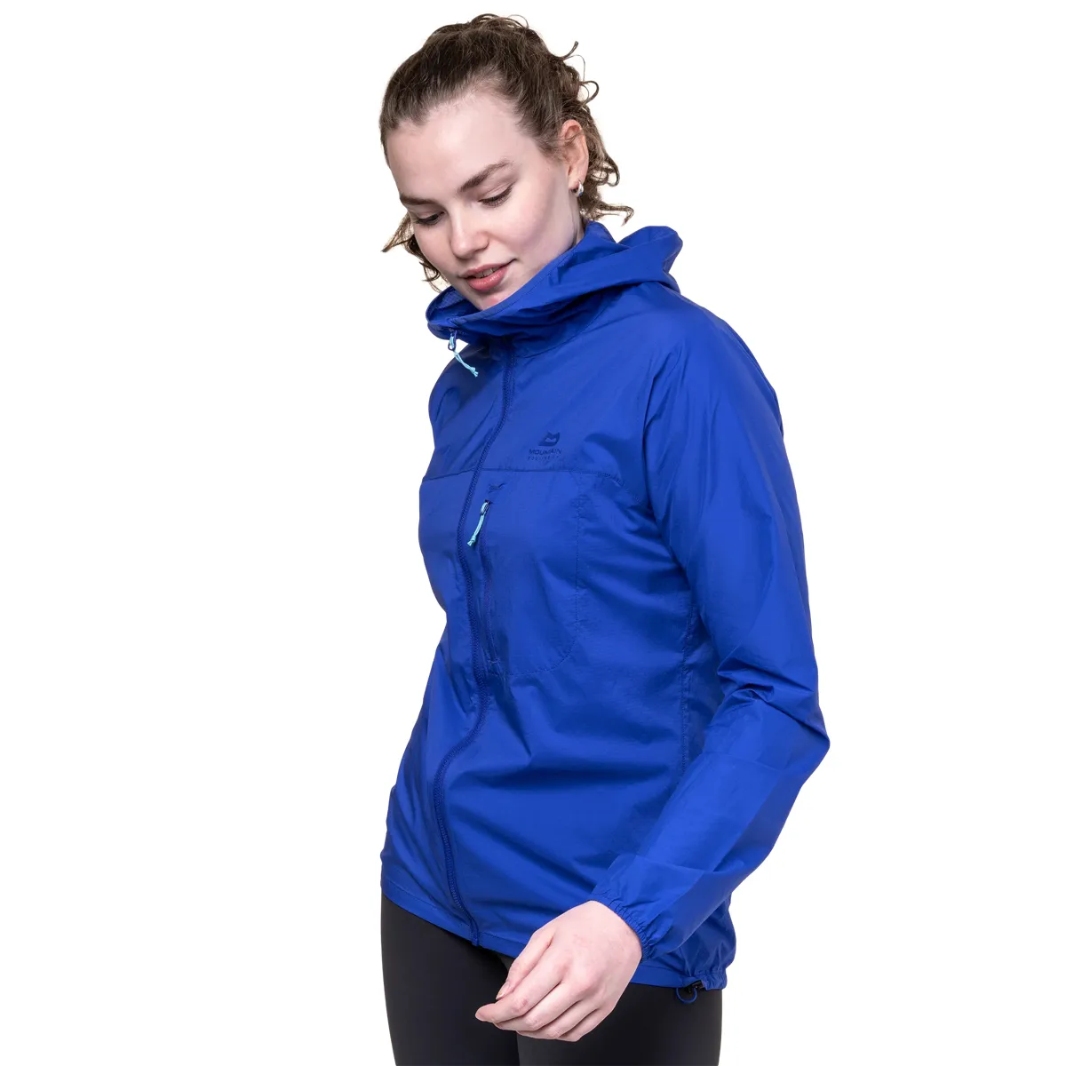 Mountain Equipment Aerofoil Hooded Wmns Jacket Blue Nights