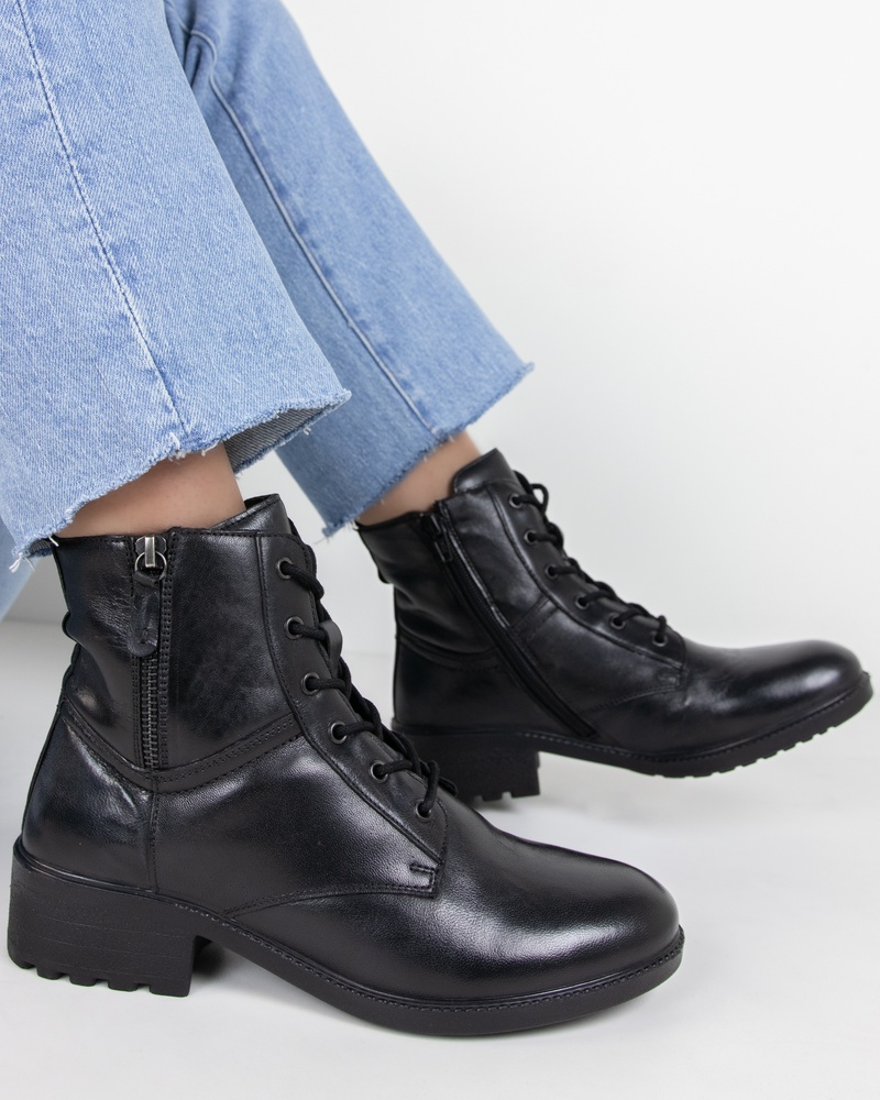 Nelson Veterboots  - zwart