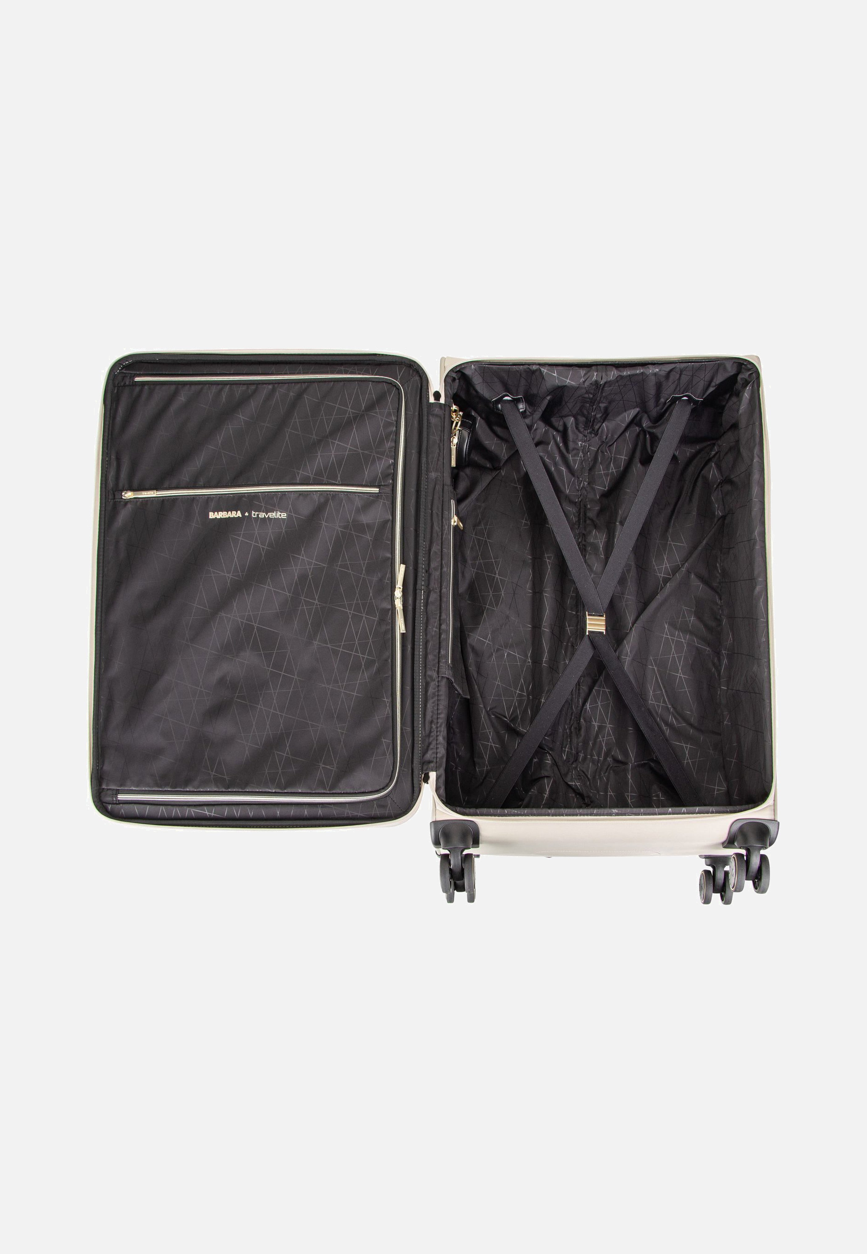 Barbara Stepp 4W Trolley L Satin Nude - Koffer