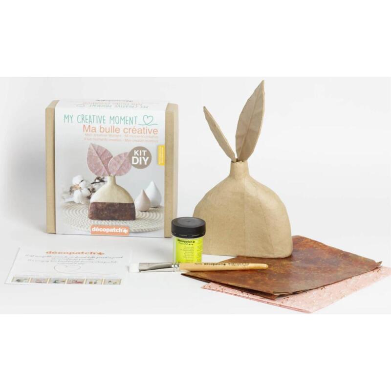 Mini-kit adulte vase + feuilles - Kraft
