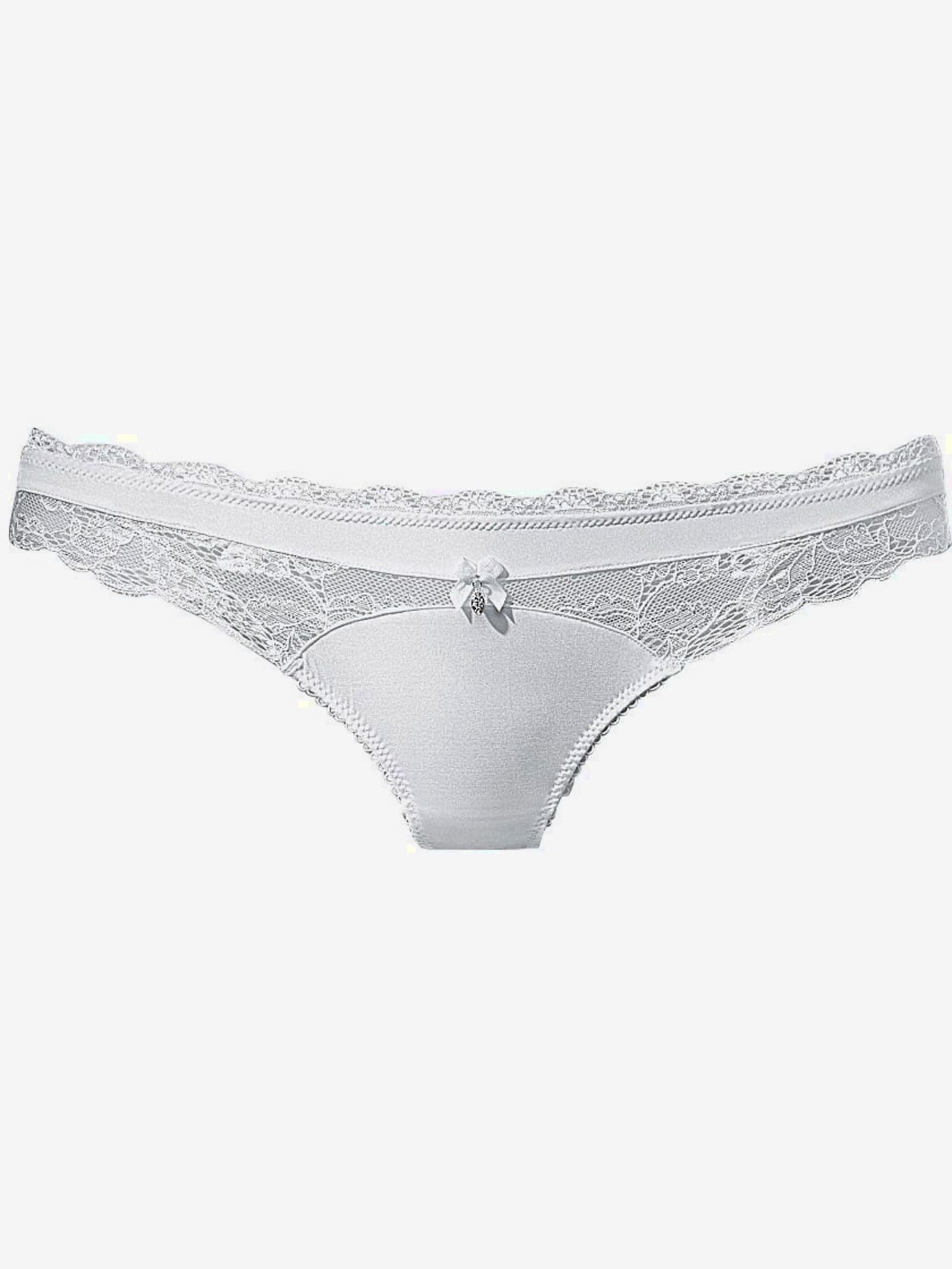 String sexy avec jarretelles amovibles