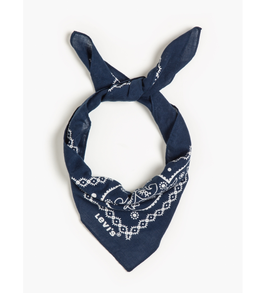 Lenços/Cachecóis Bandana Levi's com Estampa Paisley Marino