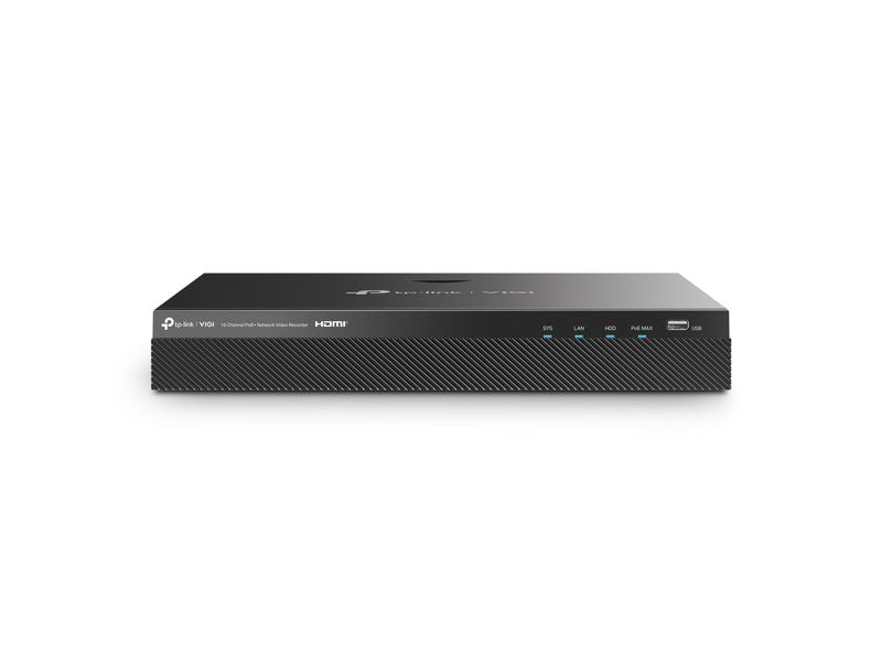TP-Link Netzwerkrekorder   VIGI NVR2016H-16MP 0 TB, 16 Kana VIGI 16-Kanal PoE  Netzwerk-Videorekorder Integrierte 2 TB-Festplatte