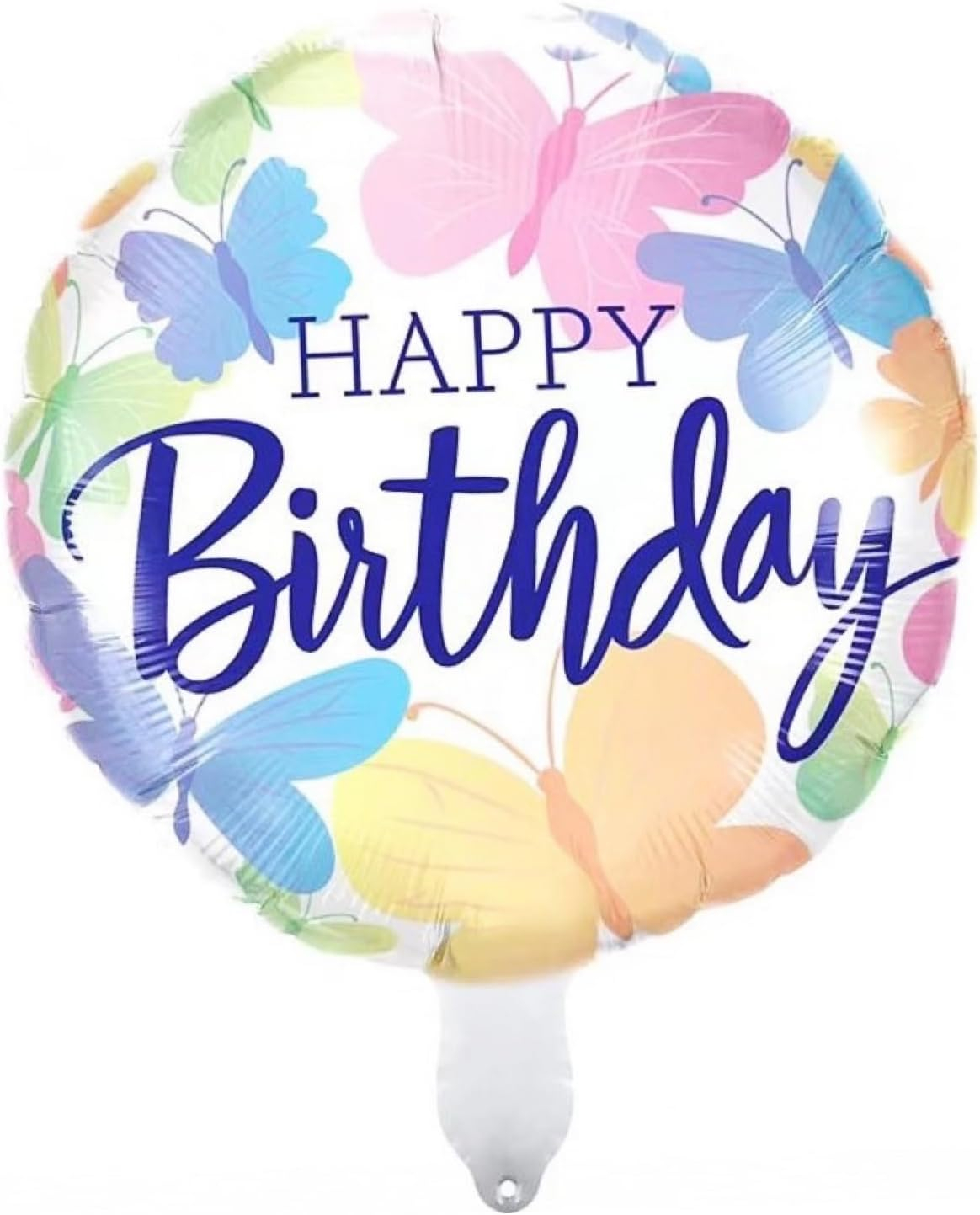(7-tlg. Set) Zahlen Ballon Kinder Geburtstags Party Folienballon - Zahl 8 / Schmetterling