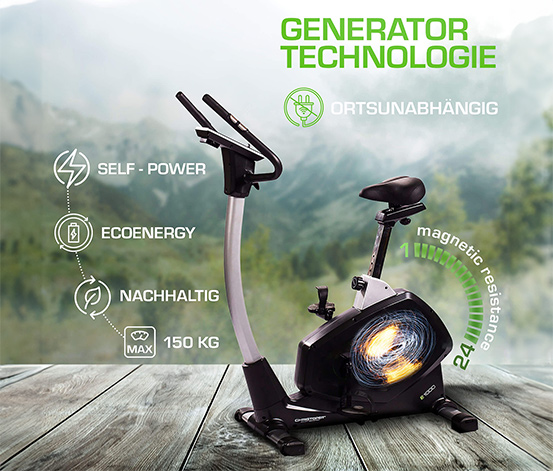 Christopeit-Sport-Eco-Heimtrainer-Ergometer »EMT 2400«