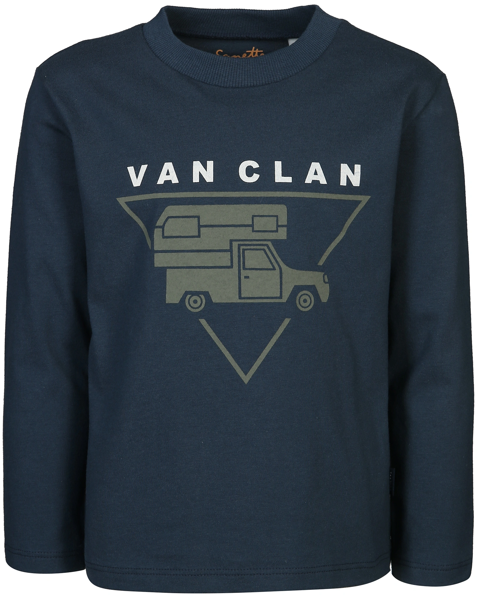 Langarmshirt VAN CLAN in blau