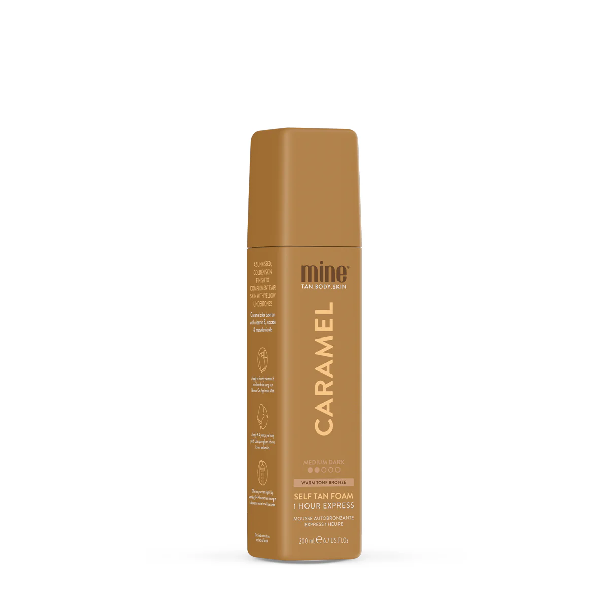 Mousse Autobronzante CARAMEL 200ml