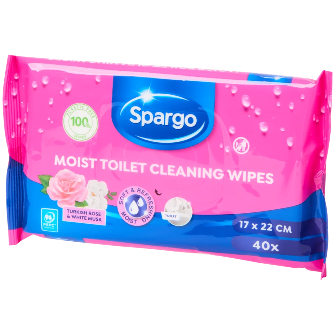 Lingettes pour les toilettes Spargo