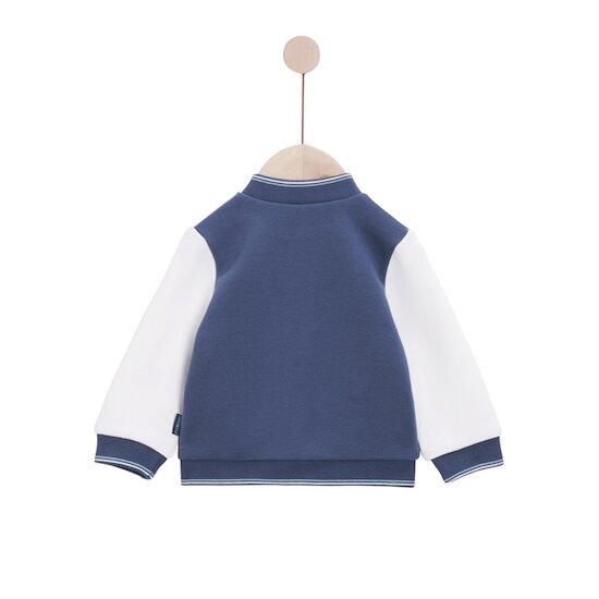 Mon Petit Nuage Veste   Bleu infinity        de               P'tit bisou