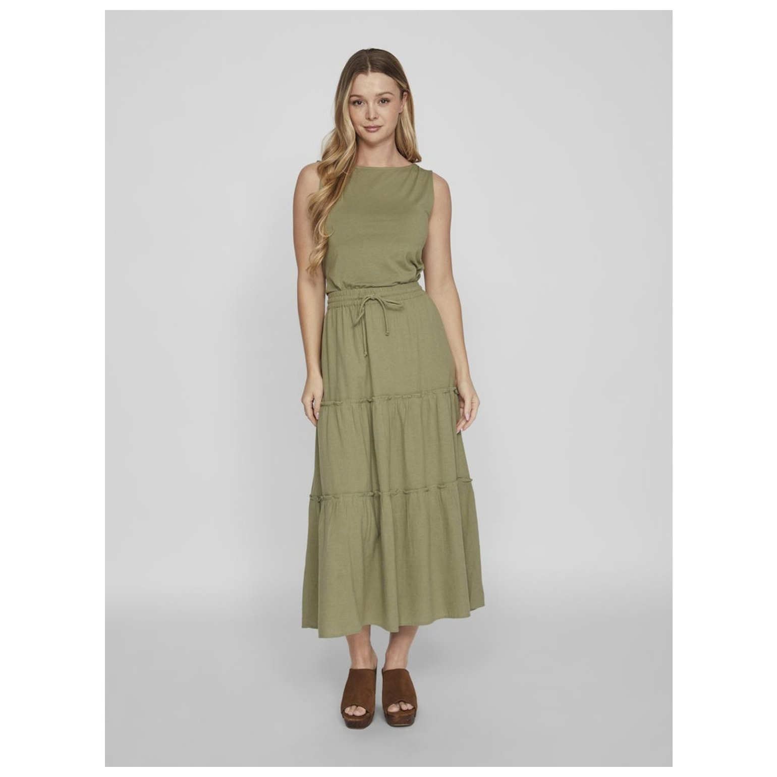 Vila VIANLA RW ANKLE SKIRT