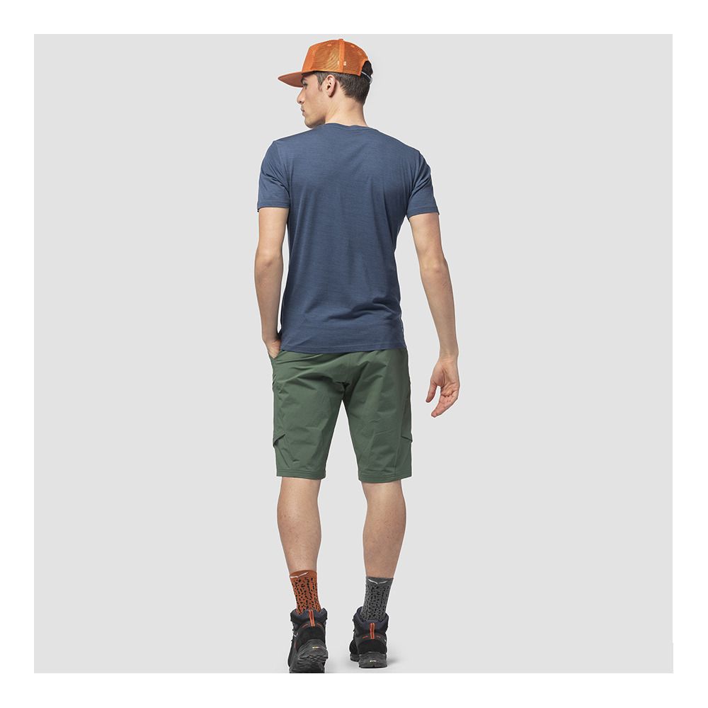 Salewa PUEZ DURASTRETCH - Short Homme dark olive