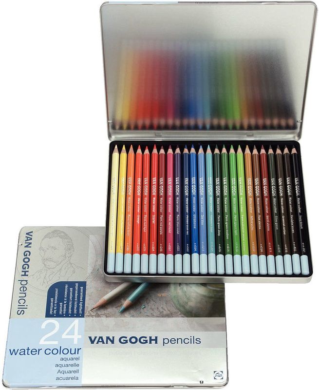 Van Gogh - Aquarelpotloden - Basisset - Veelkleurig - 24 Stuks