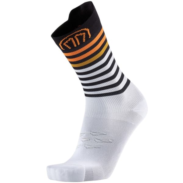 Chaussette running SIDAS RUN ANATOMIC LIGHT CREW BLANC/NOIR