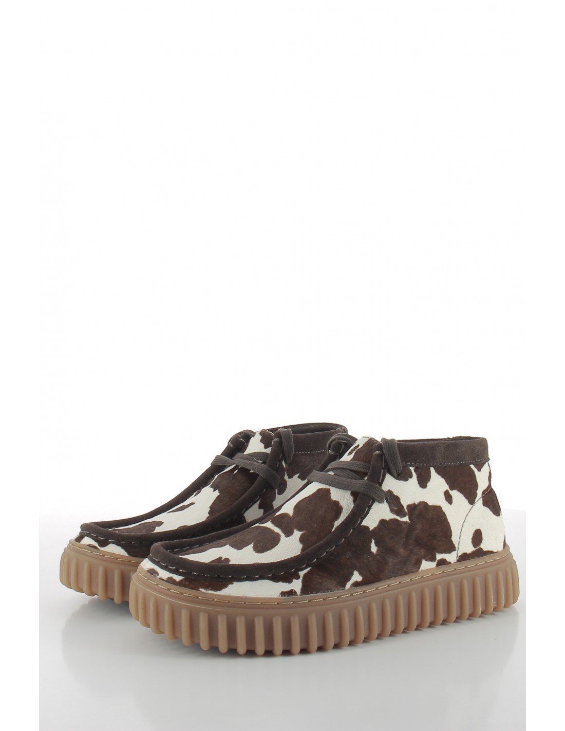 clarks Derbies mixte torhill hi animal print