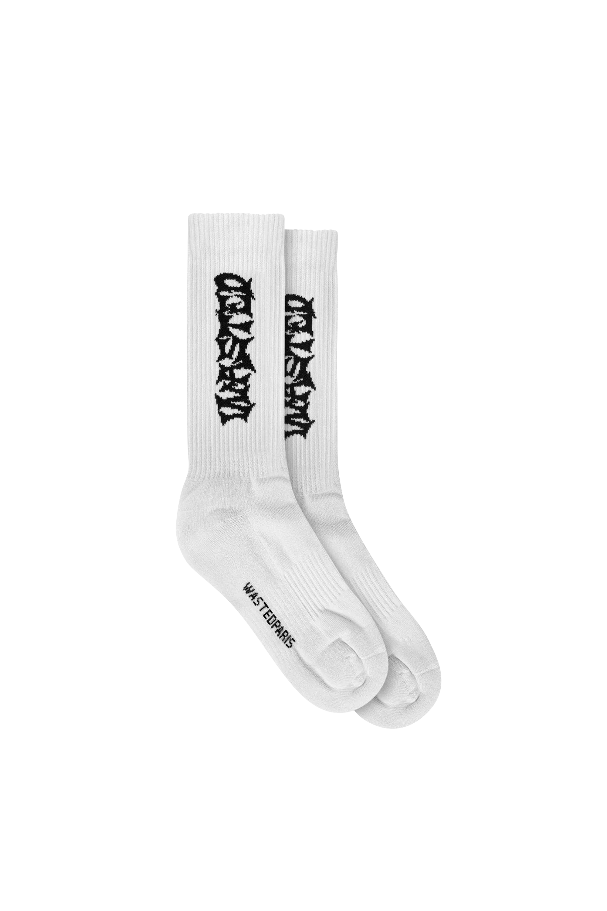 WASTED chaussettes METHOD Blanc