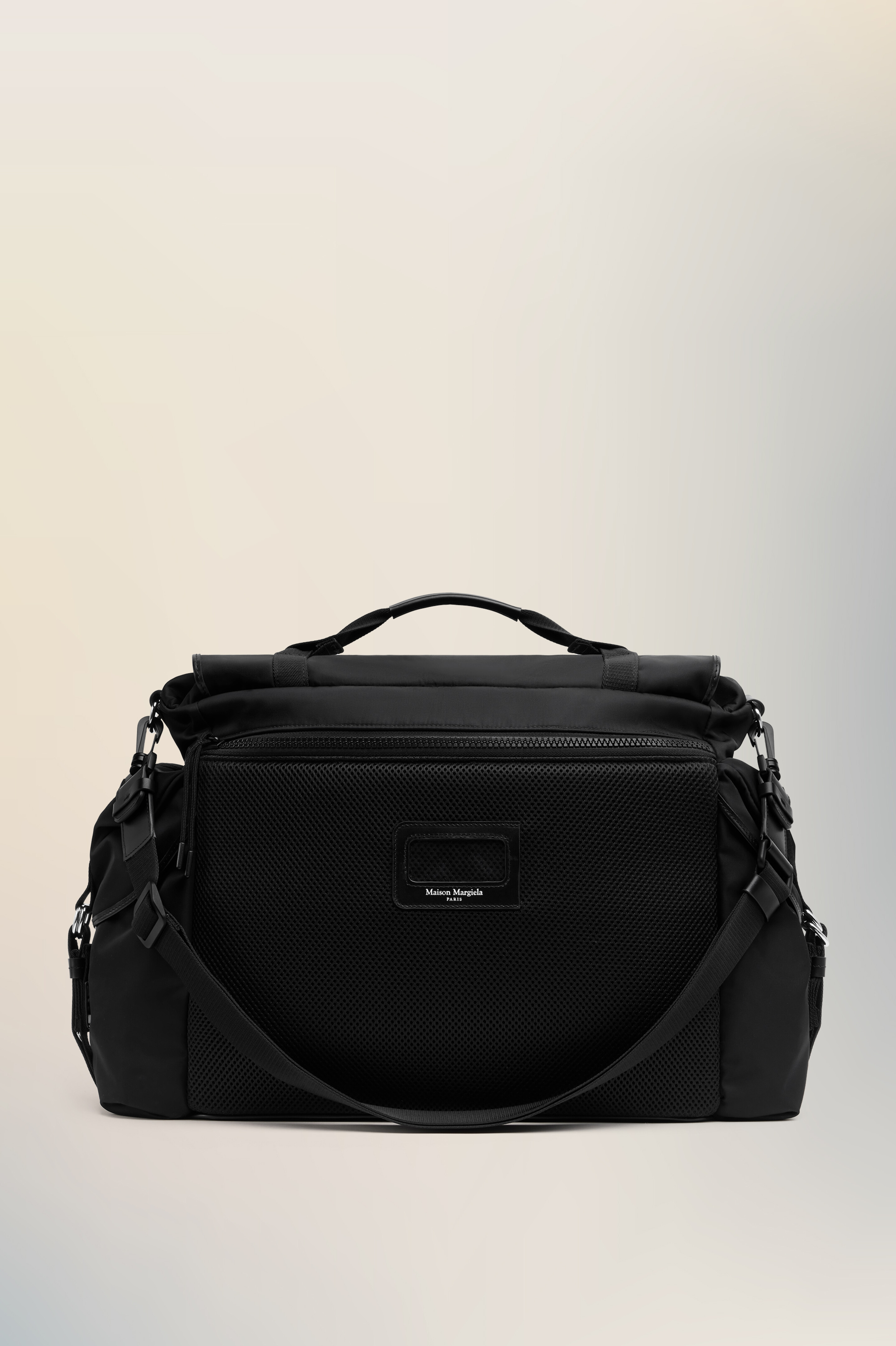High tech messenger noir