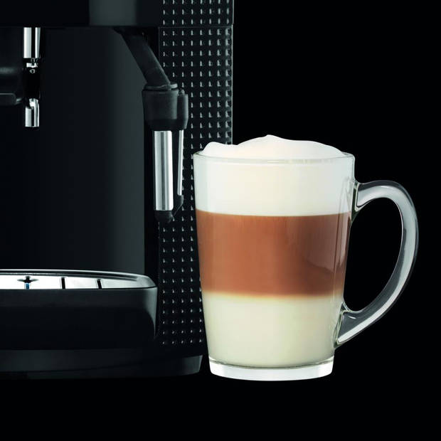 Krups volautomatische espressomachine Arabica EA810B zwart 1,7L