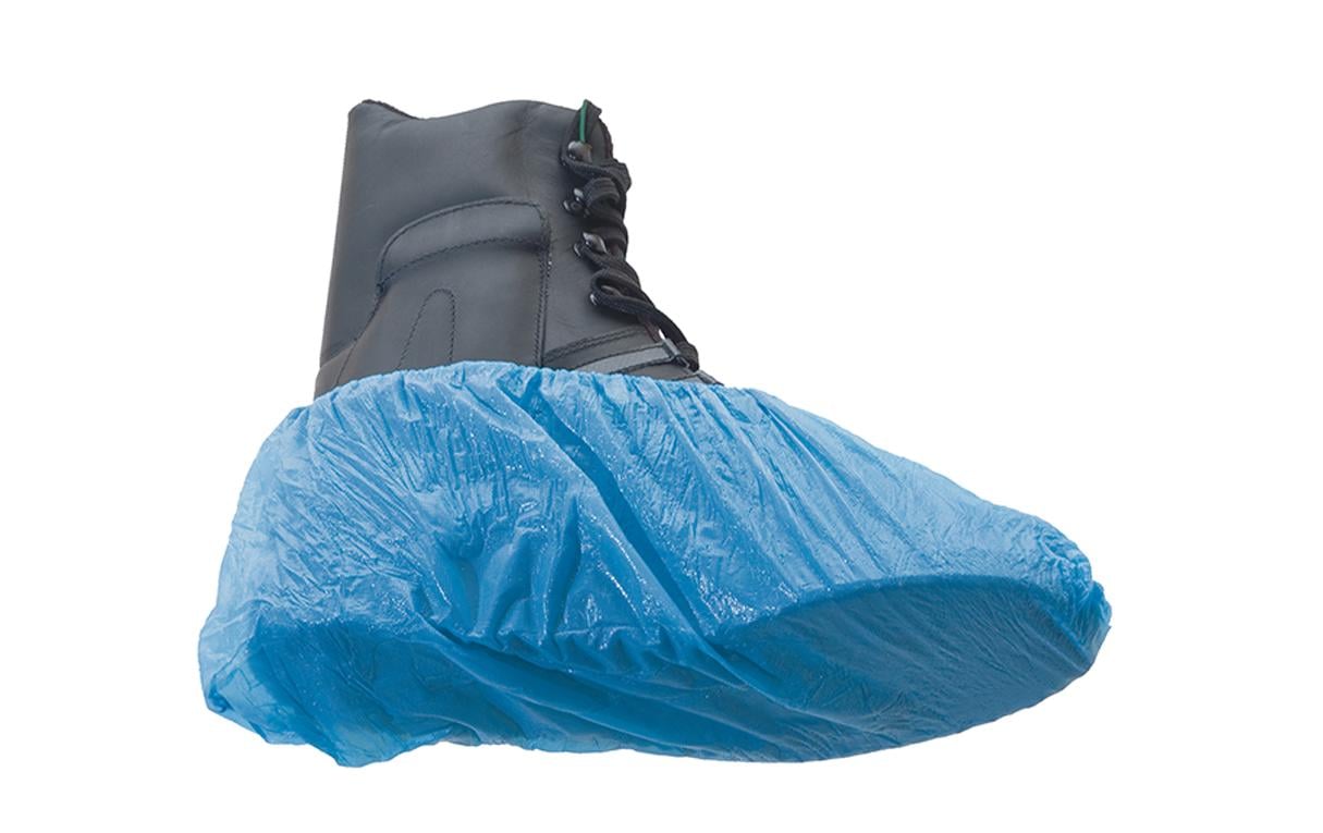 Schuhüberzüge blau 100 StückEinweg Überzug zum Schutz