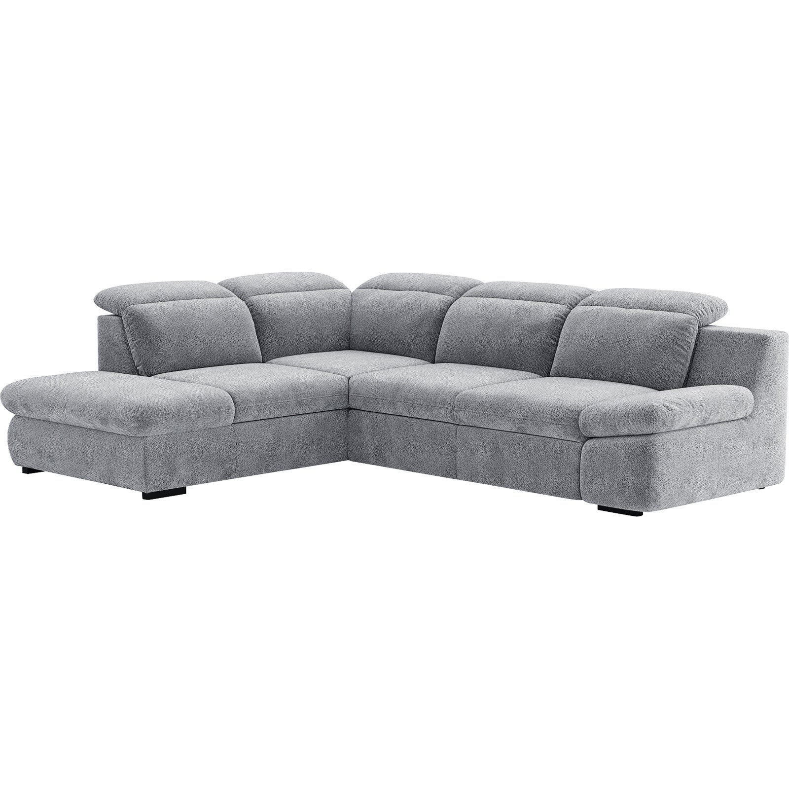 Ecksofa Lorena Stoff, Ottomane links