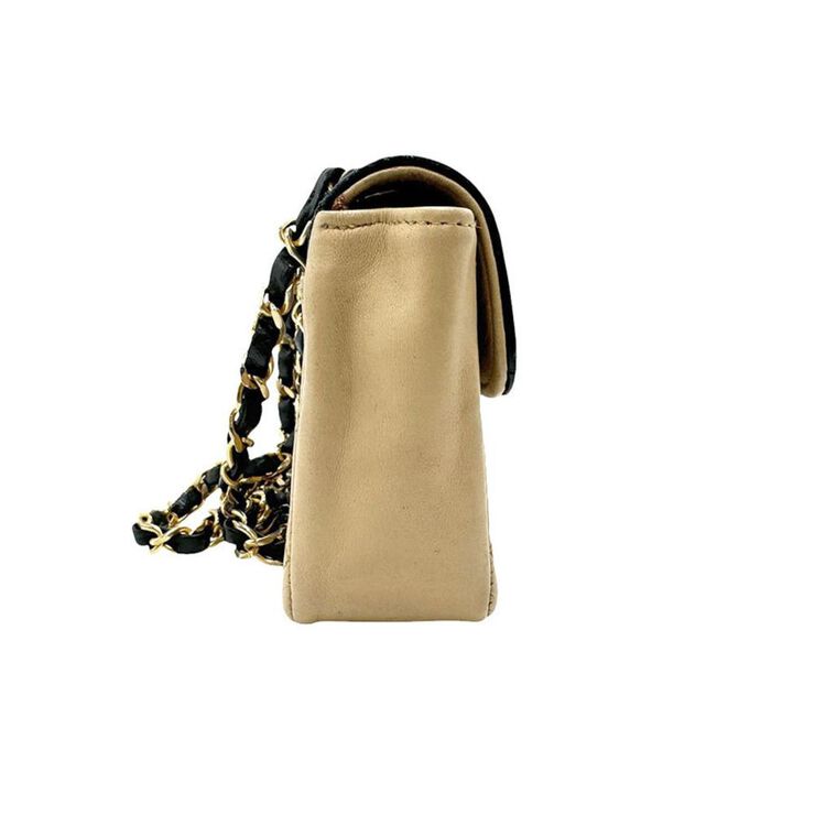 Chanel Vintage Chanel Crossbody Bag Beige