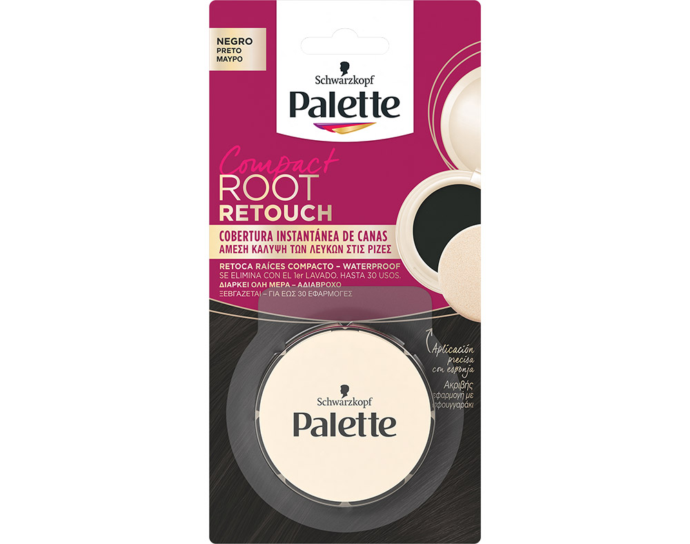COLORAÇÃO PALETTE ROOT RETOUCH PRETO